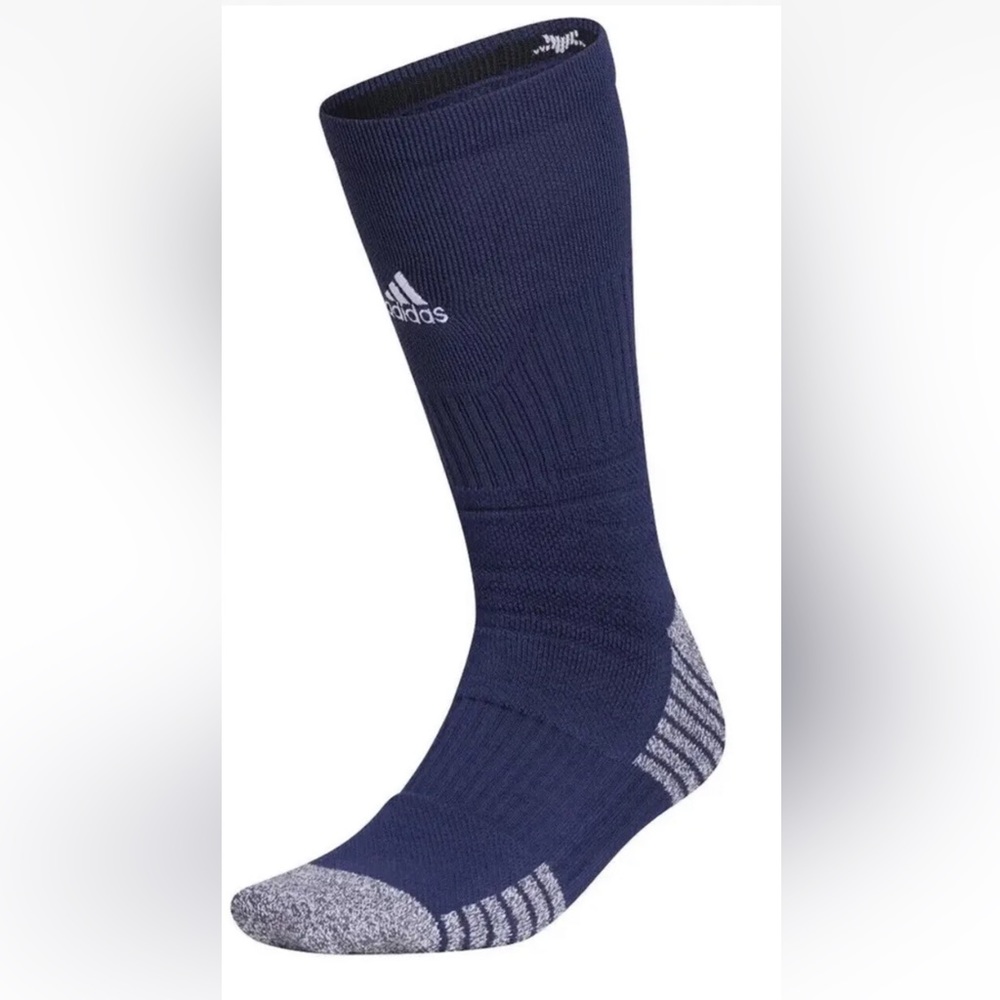 Adidas 5-Star Team Crew Socks Navy Medium 6.5-9 - Picture 2 of 6